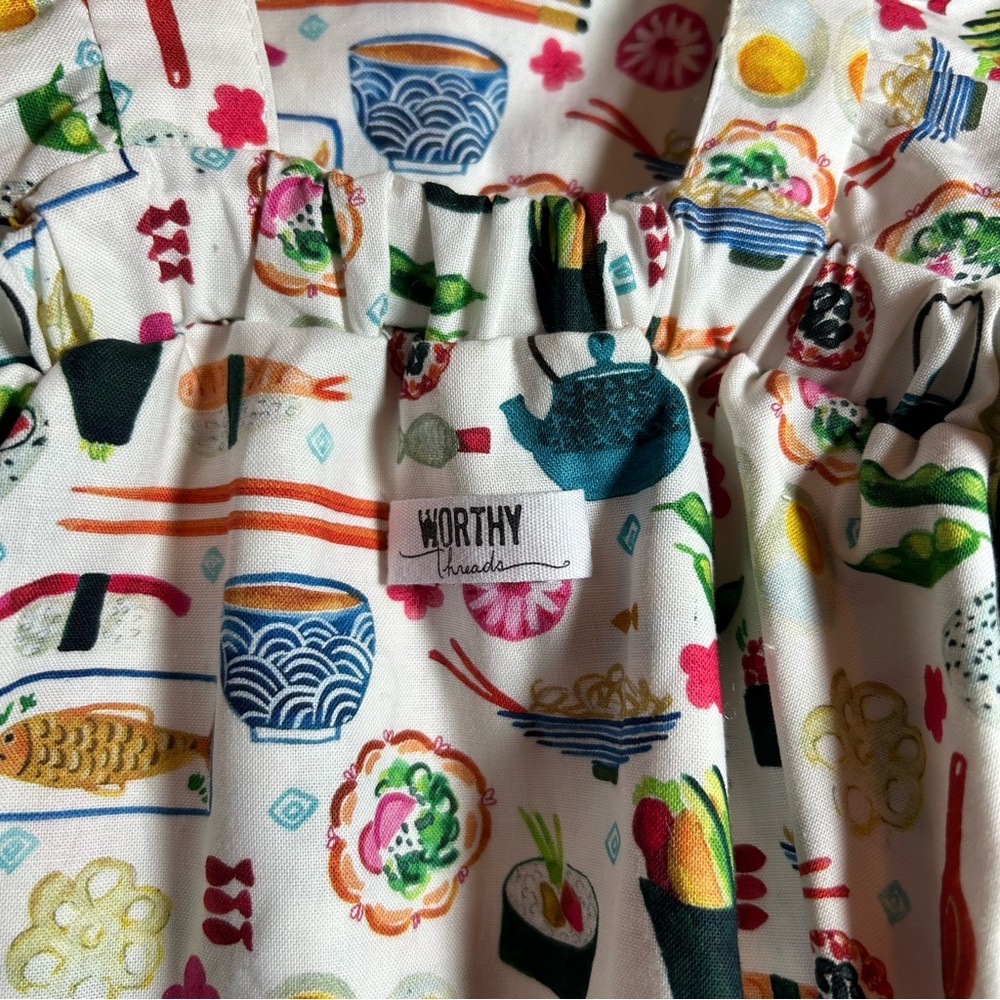 Colorful Kids' Patterned Romper - Picture 3 of 4